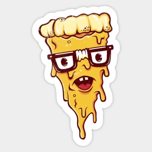 Pizza Face Sticker